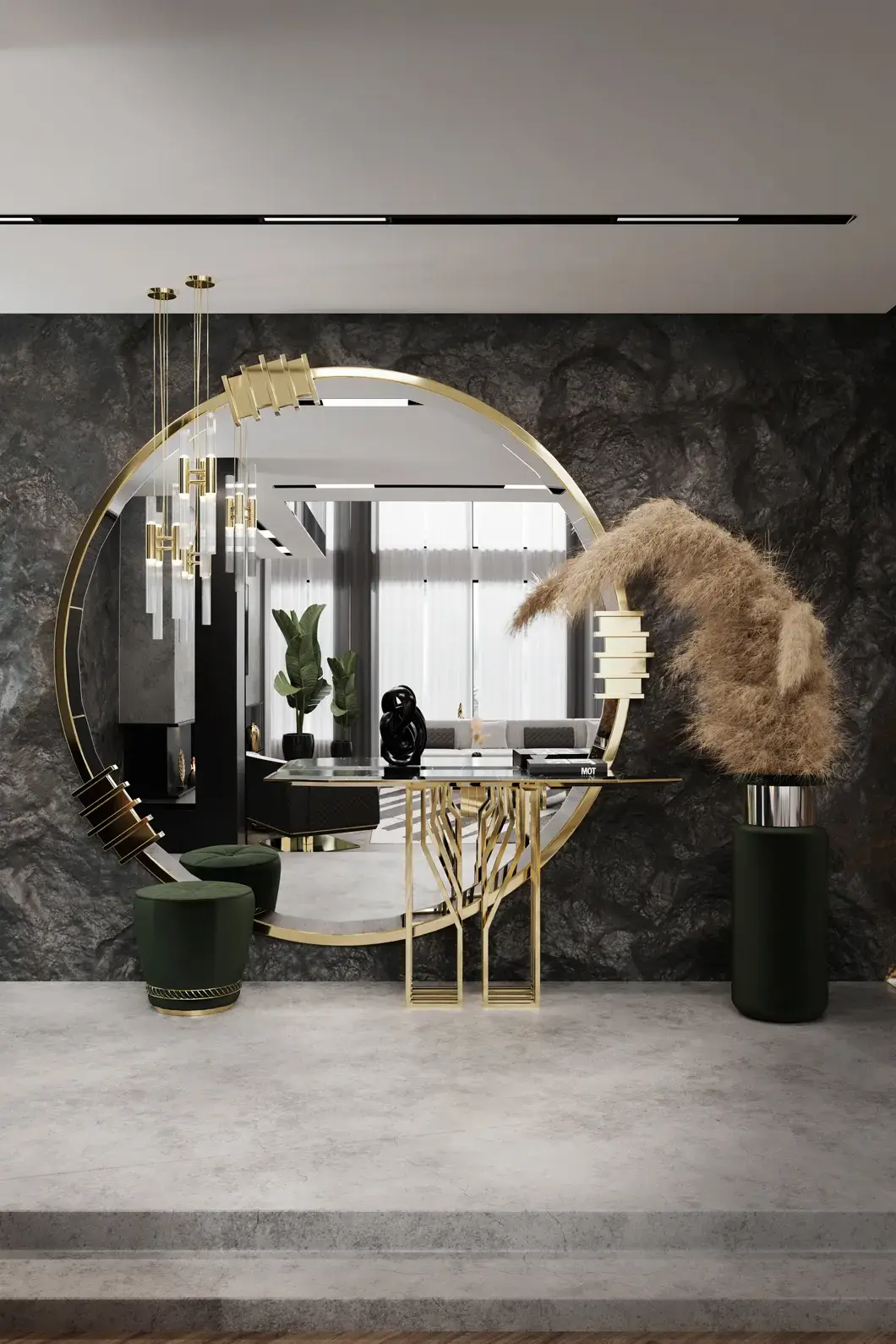 Miroir mural Whirlwind - 3