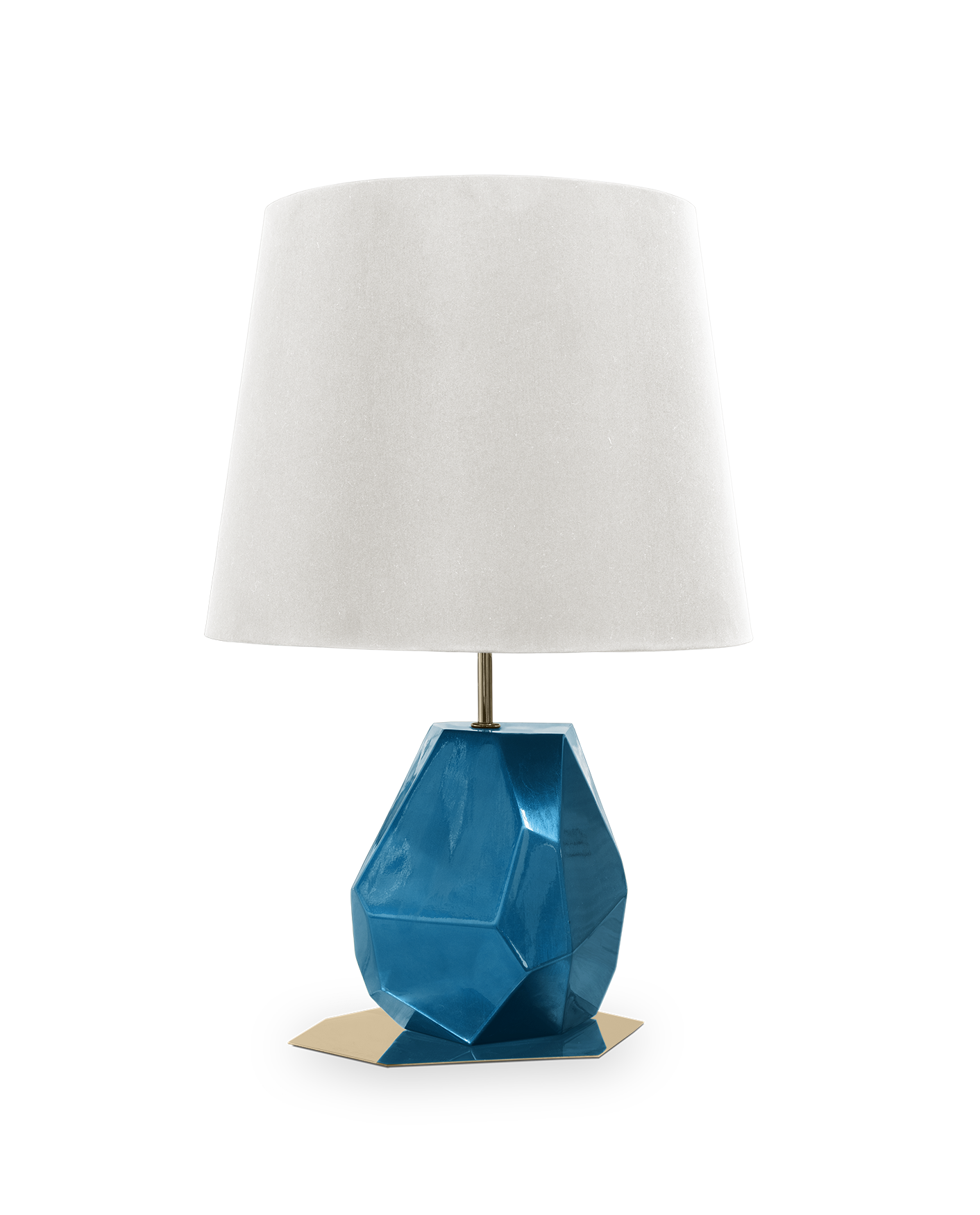 Essence kleine blauwe tafellamp