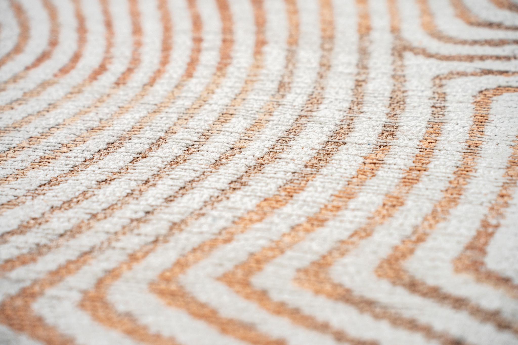 Yellow Hippy tapijt | Maat: 140 × 200 cm