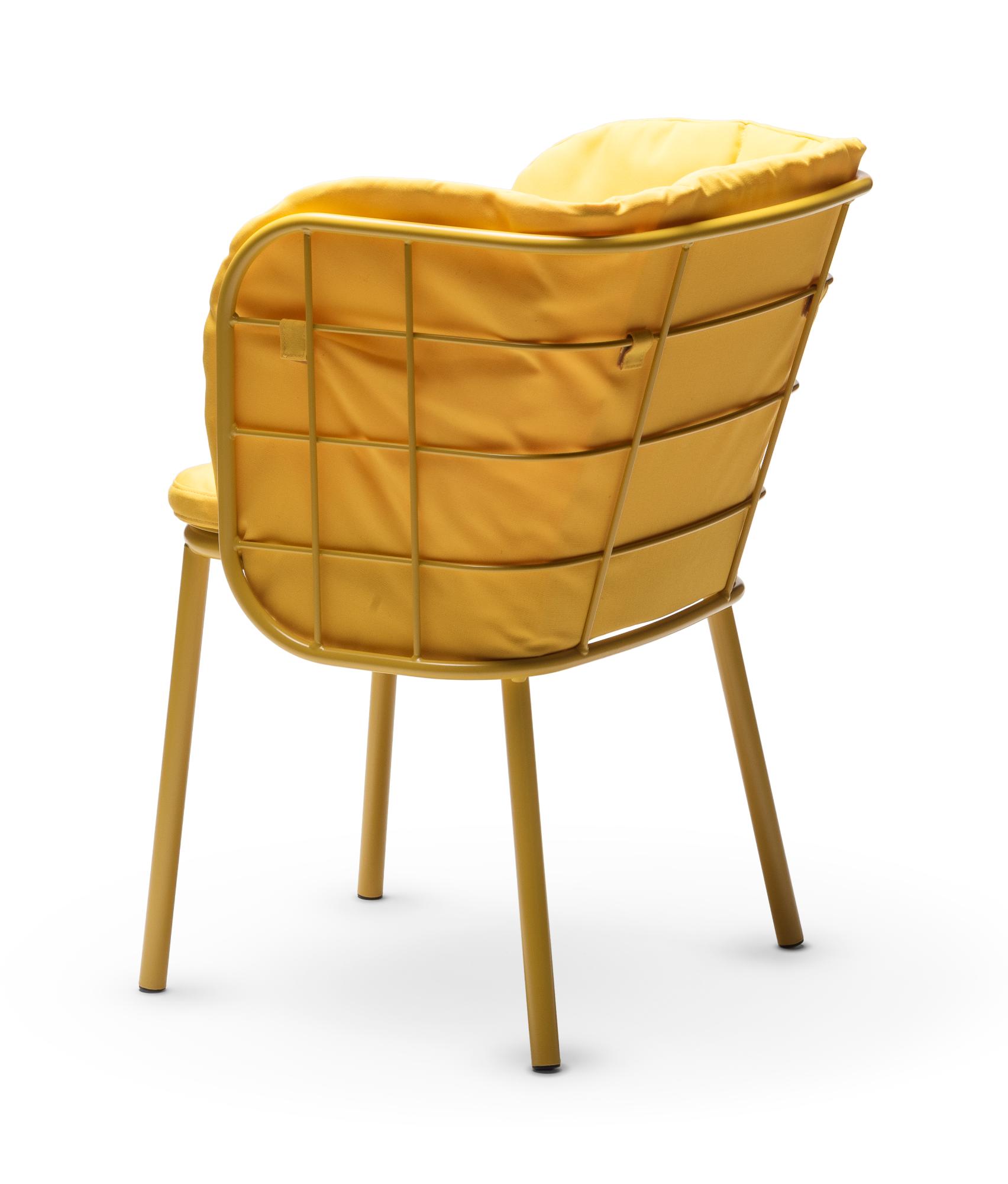 Chaise d'extérieur Jujube SP-B Jaune