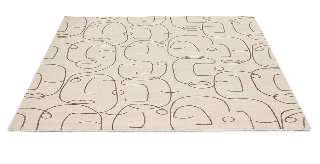 Tapis Epsilon charbon | Taille: 200 × 280 cm