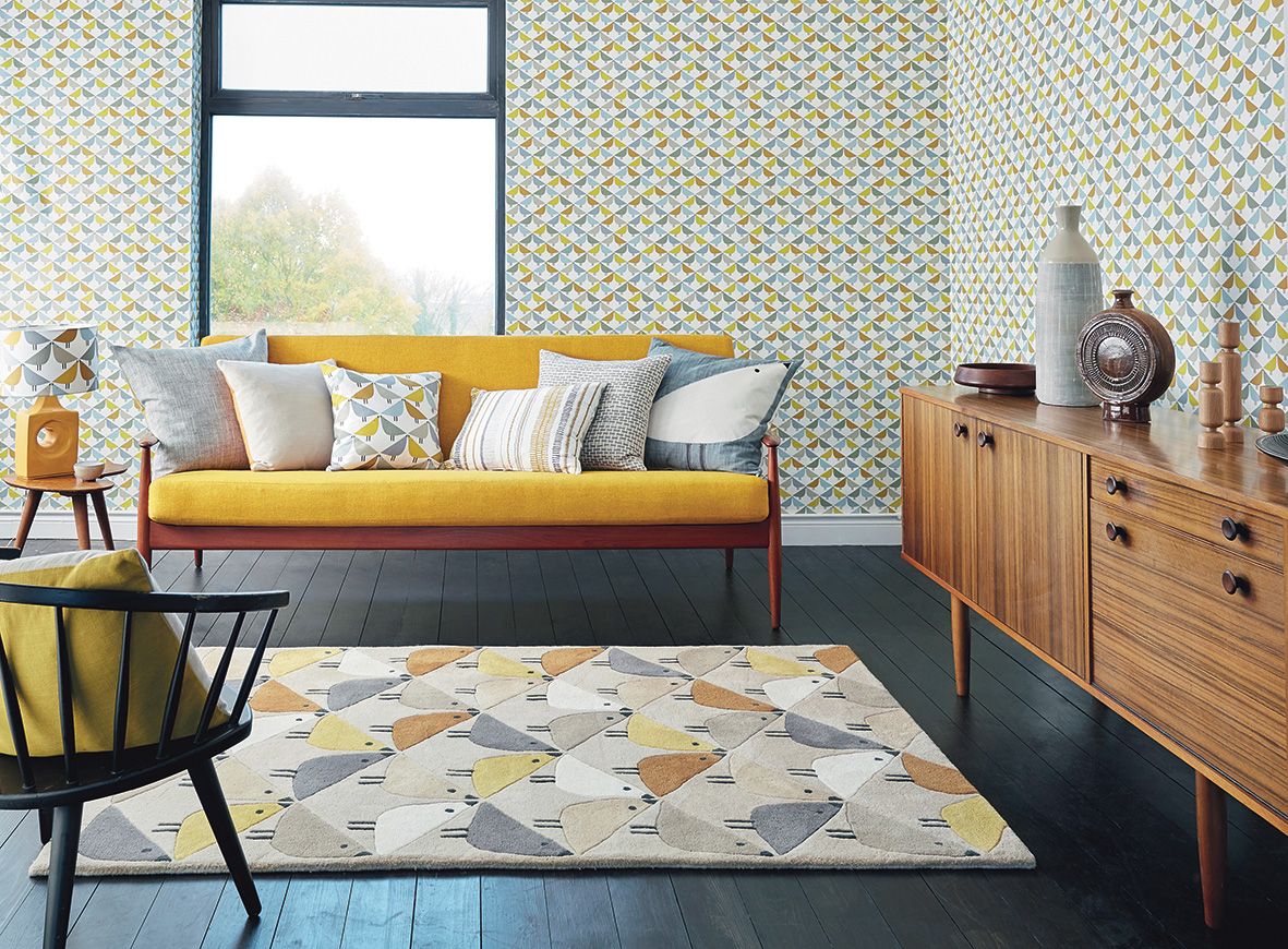 Tapis Living Lintu pissenlit
