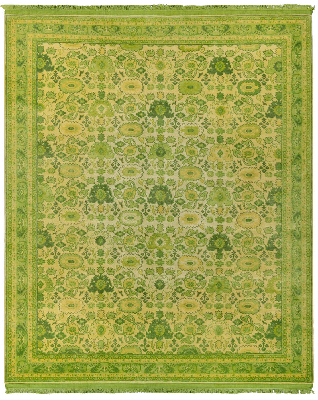 Tapis Bidjar vert | Taille: 200 × 300 cm