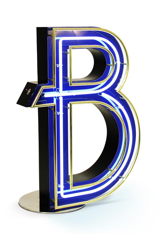 Bold letter B
