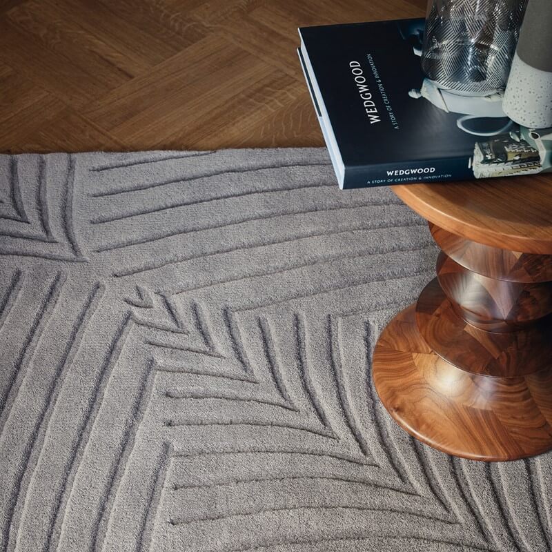 Tapis Folia gris | Taille: 200 × 280 cm