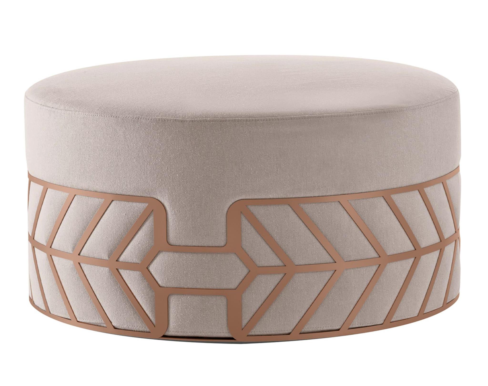 Belte moderne beige poef