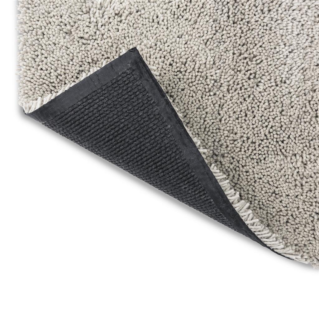 Gravel lichtgrijs vilt wollen hoogpolig tapijt | Maat: 170 × 240 cm