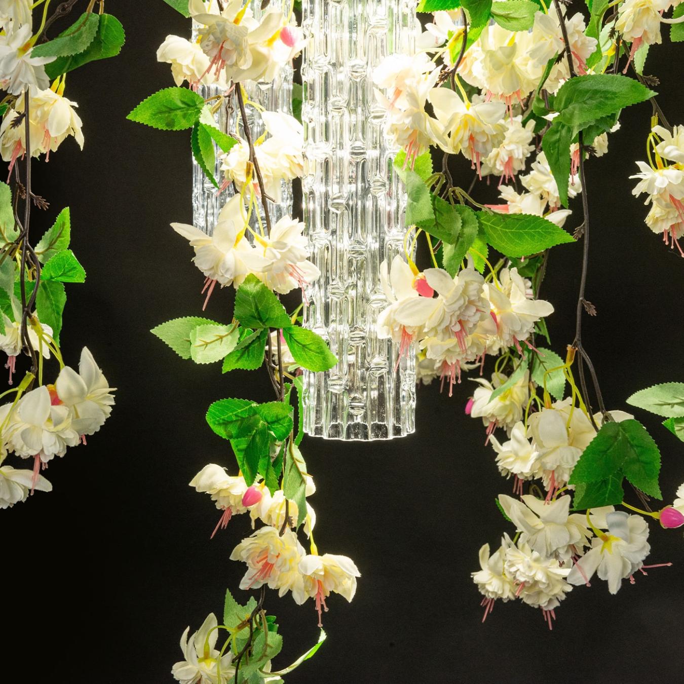 White Cascade kleine kroonluchter