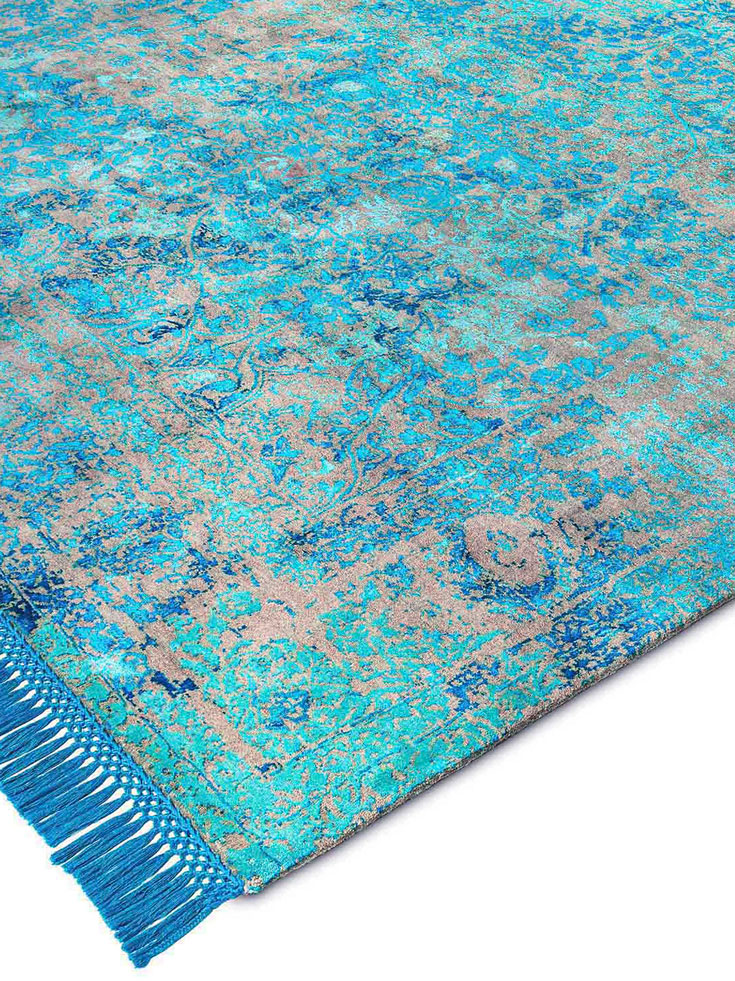 Tapis de luxe Electric Blue