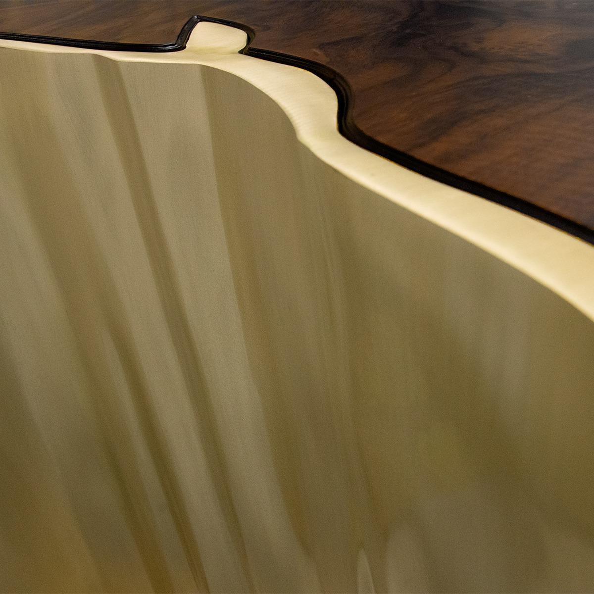 Table centrale bord naturel