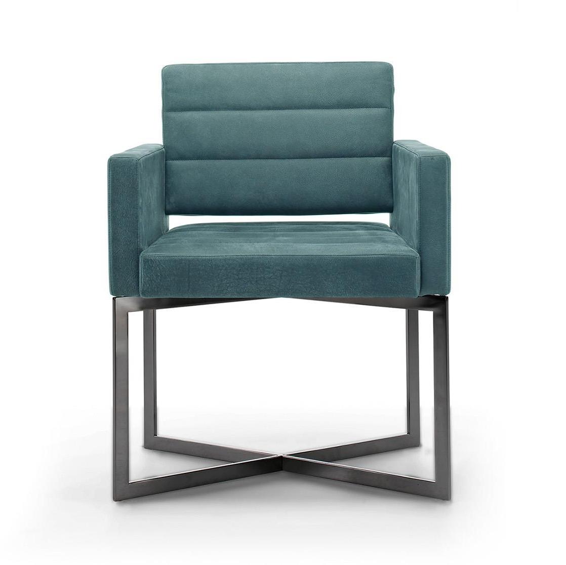Aqua eetstoel | Bekleding: Fabric type A