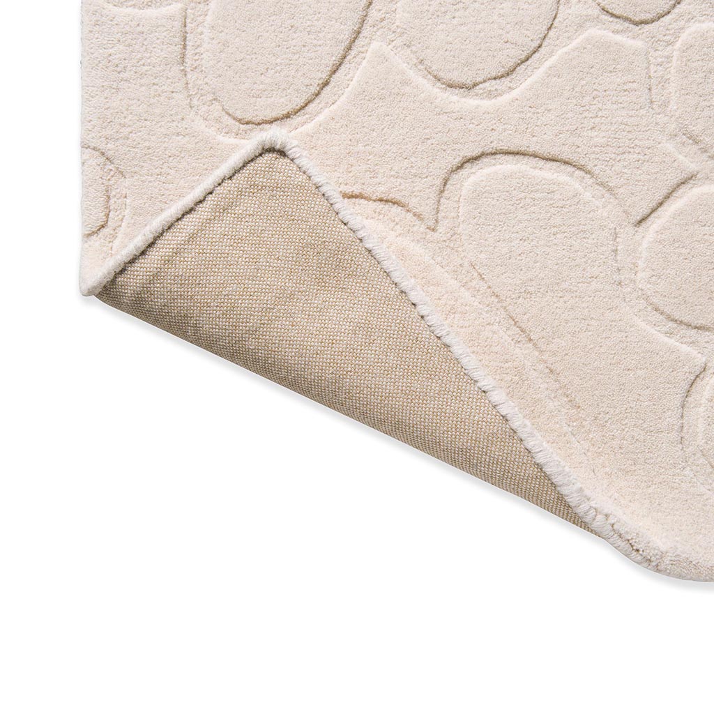 Tapis Coleby Petals ivoire crème