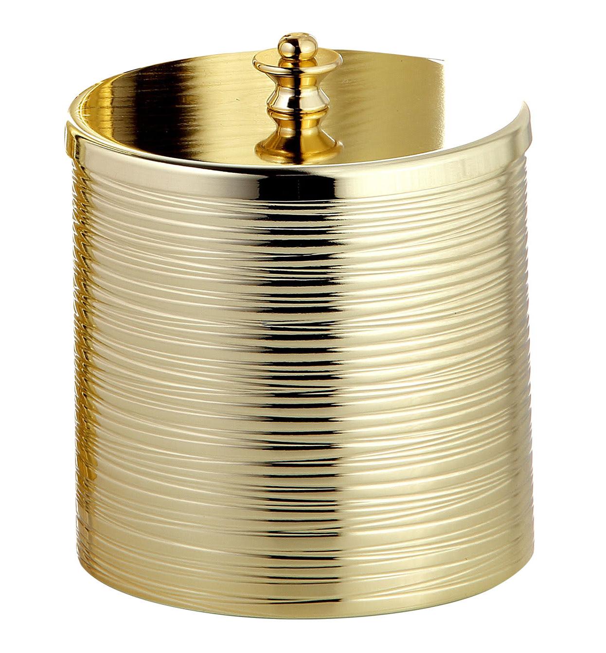 Coffret à bijoux Milady en laiton or 24 carats