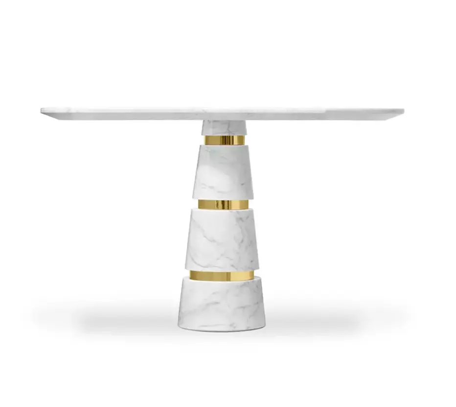 Avalanche Carrara marmeren eettafel