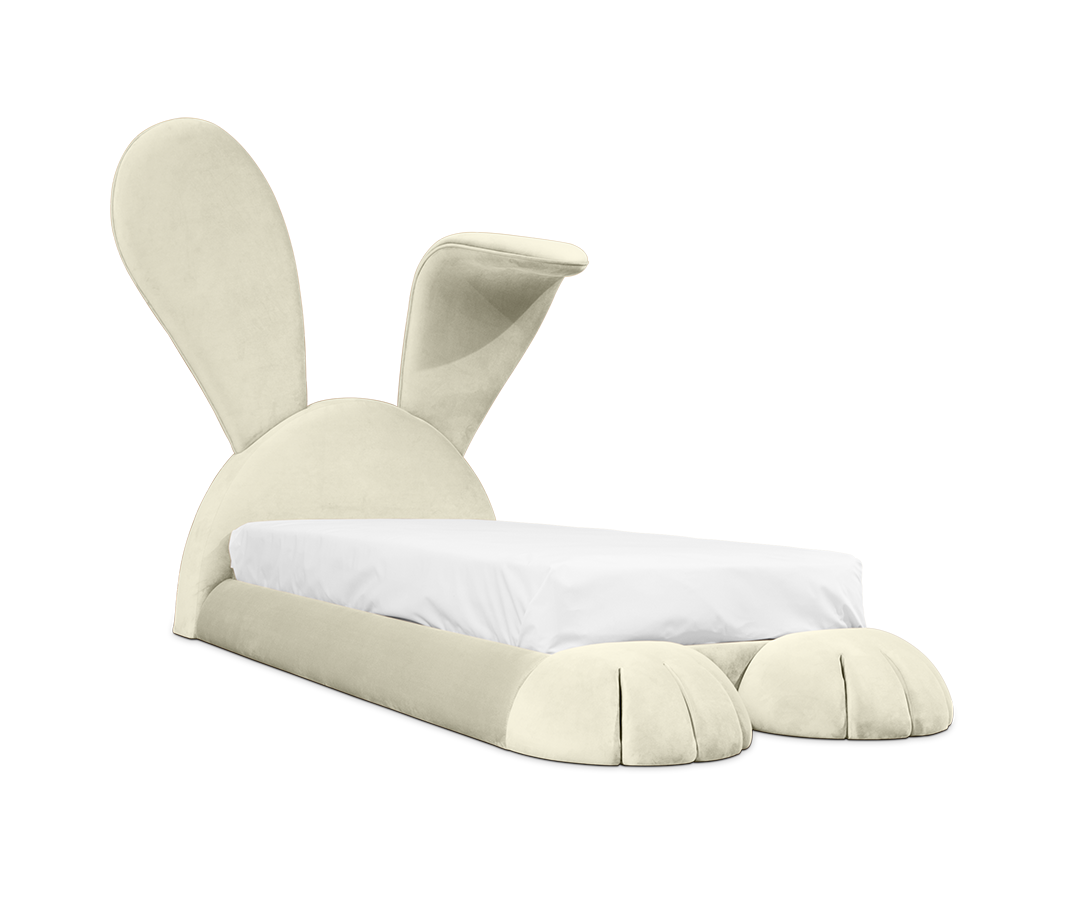 Lit Terrier lapin câlin