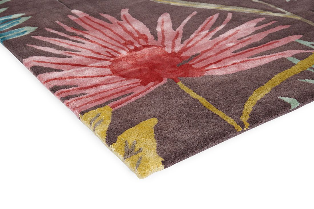 Yassuni cerise tapijt | Maat: 170 × 240 cm