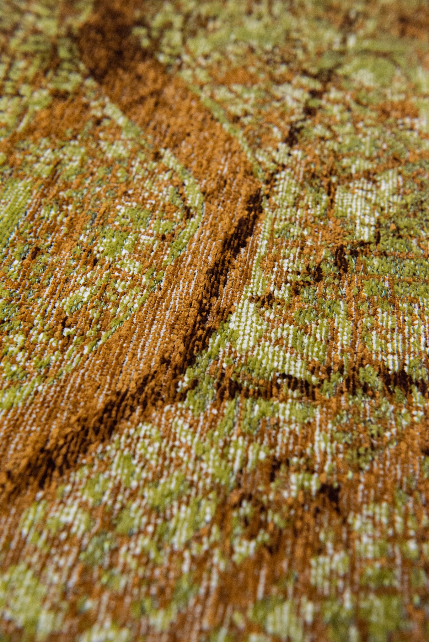 Green On Fire tapijt | Maat: 240 × 340 cm