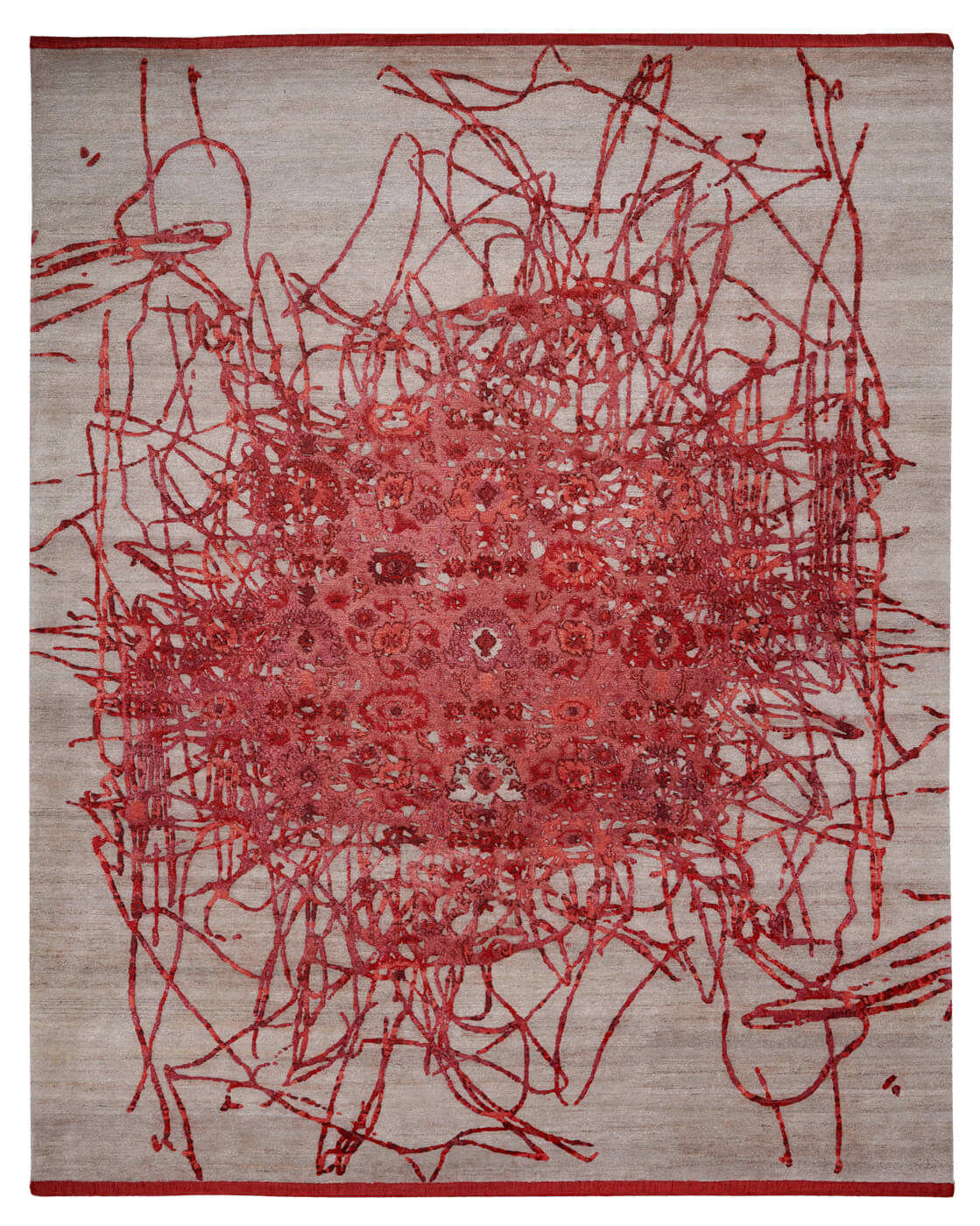 Tapis Bidjar Muted 2 rouge