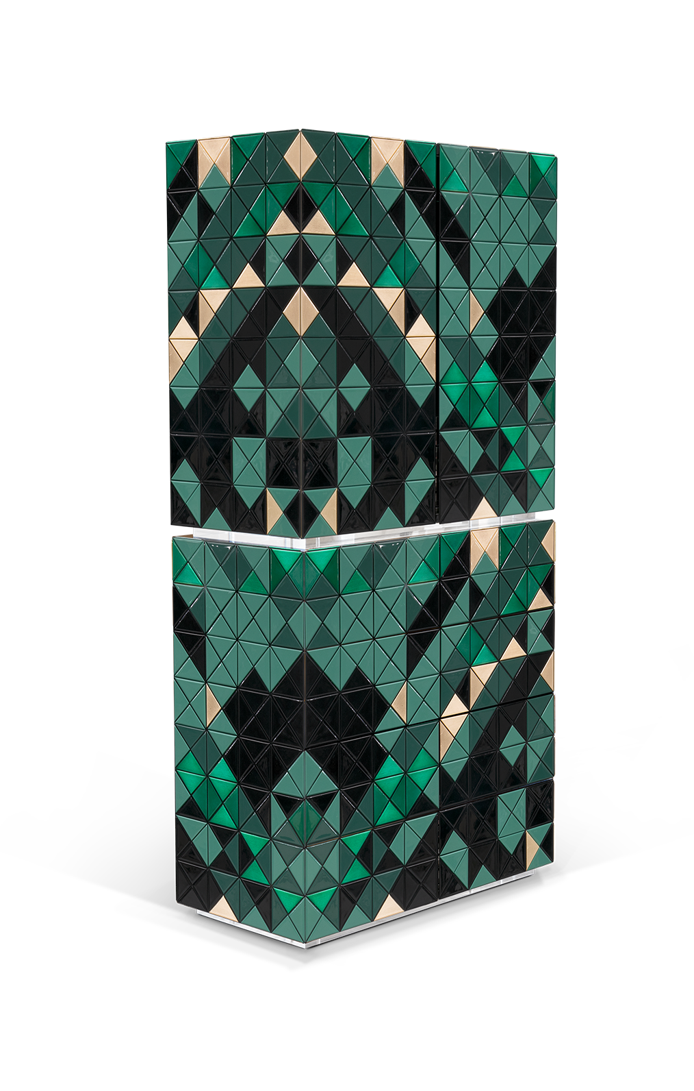 Mosaic II groene kast