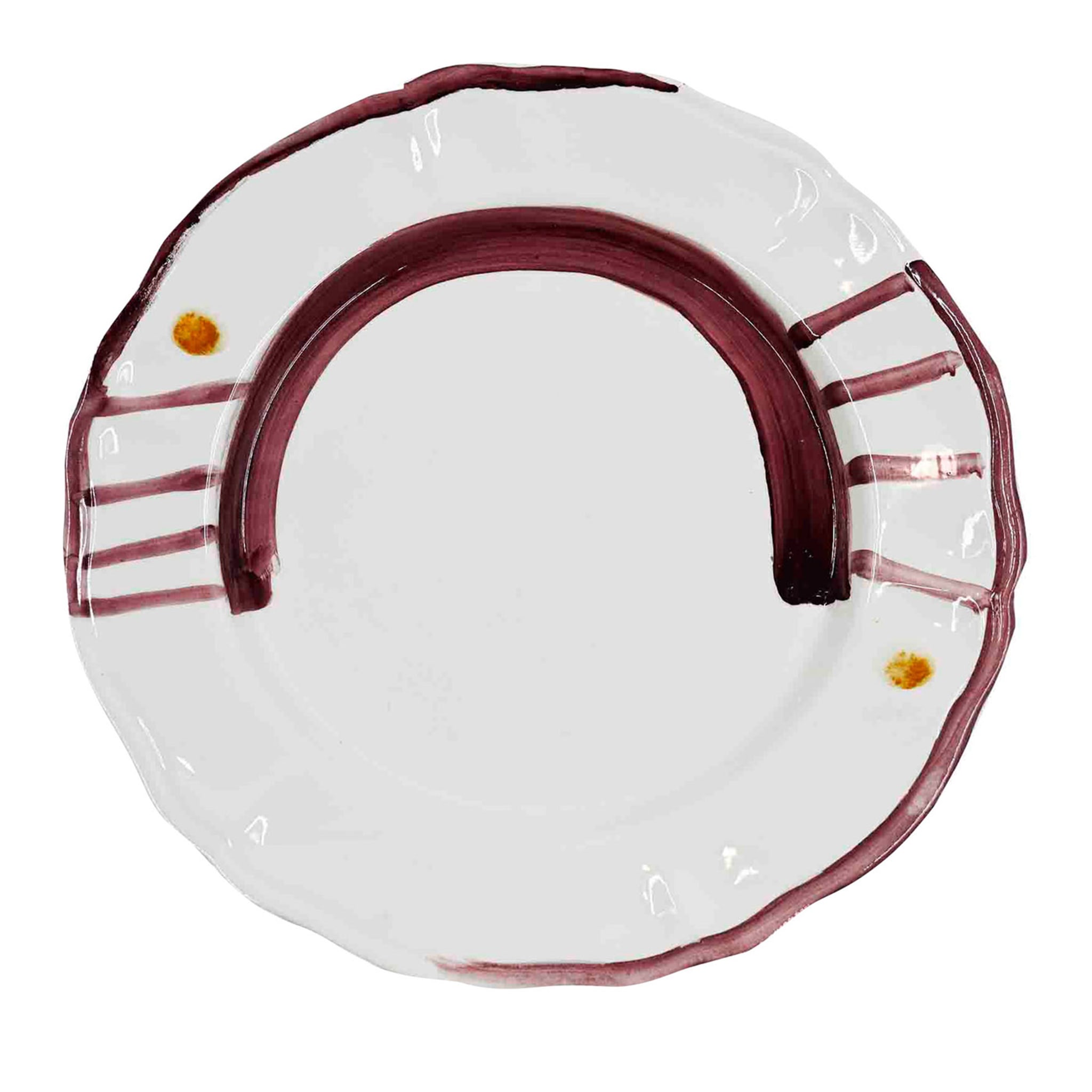 Handgemaakt keramisch bord