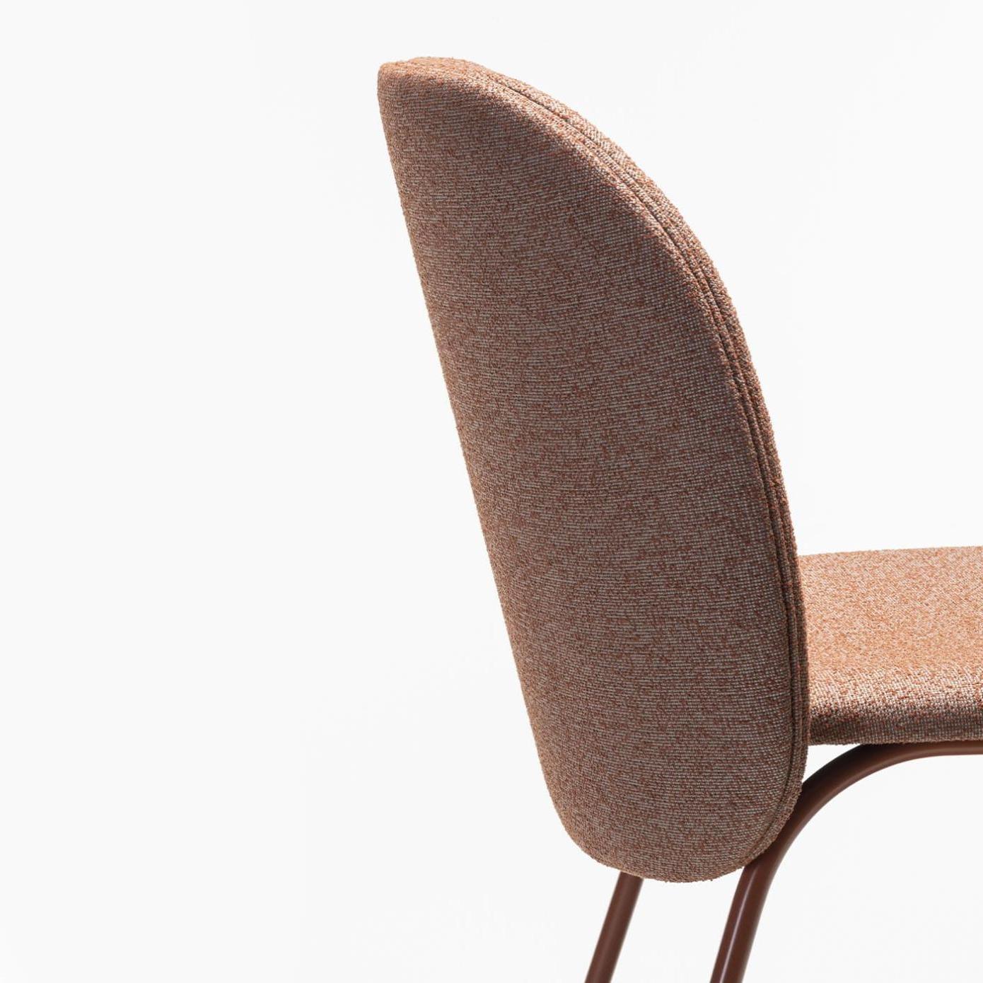 Chips M terracotta stoel