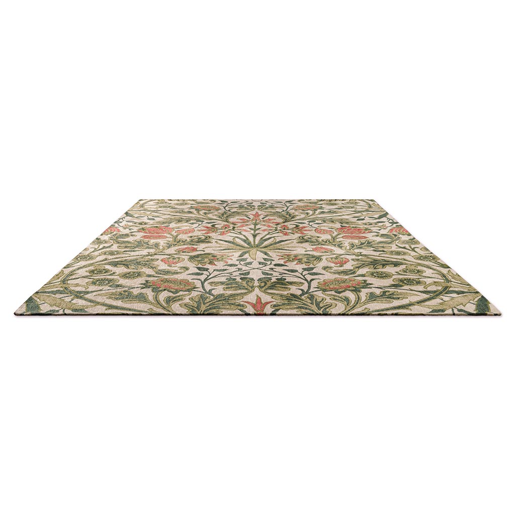Tapis Hyacinth naturel artisanal | Taille: 140 × 200 cm