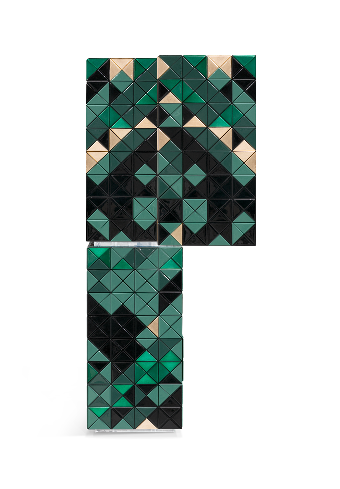 Mosaic II groene kast