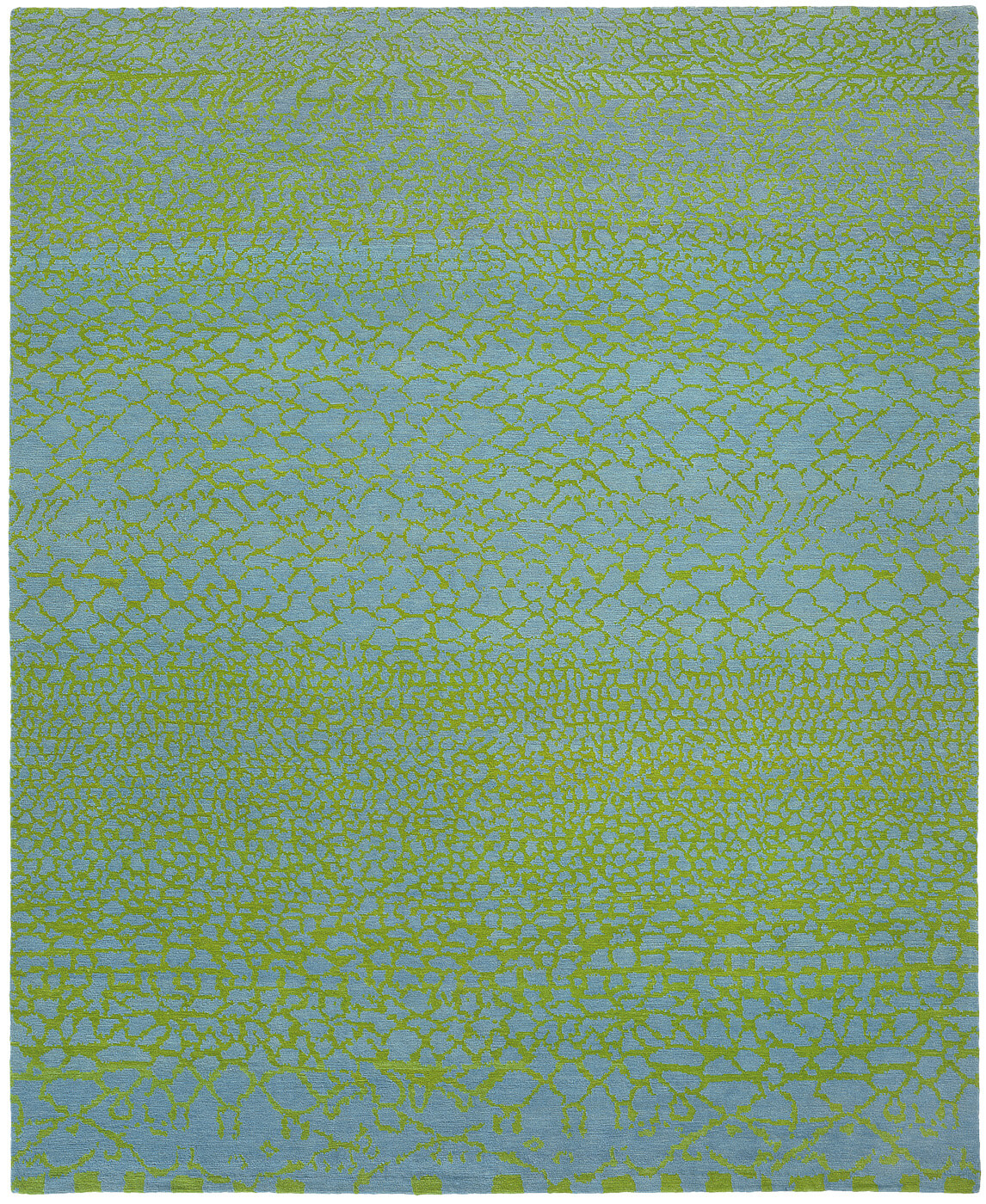 Gamba Tourouk aqua groen vloerkleed