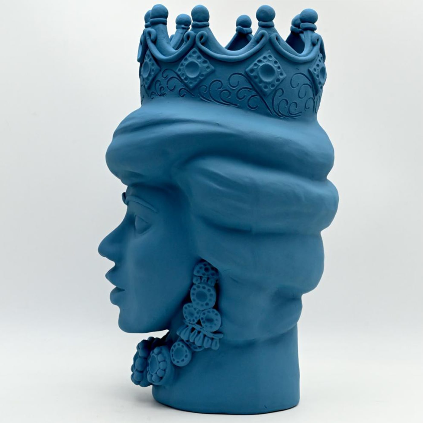 Sculpture mate bleue Moorkop