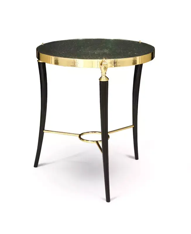 Table d’appoint Gisette plumes de paon
