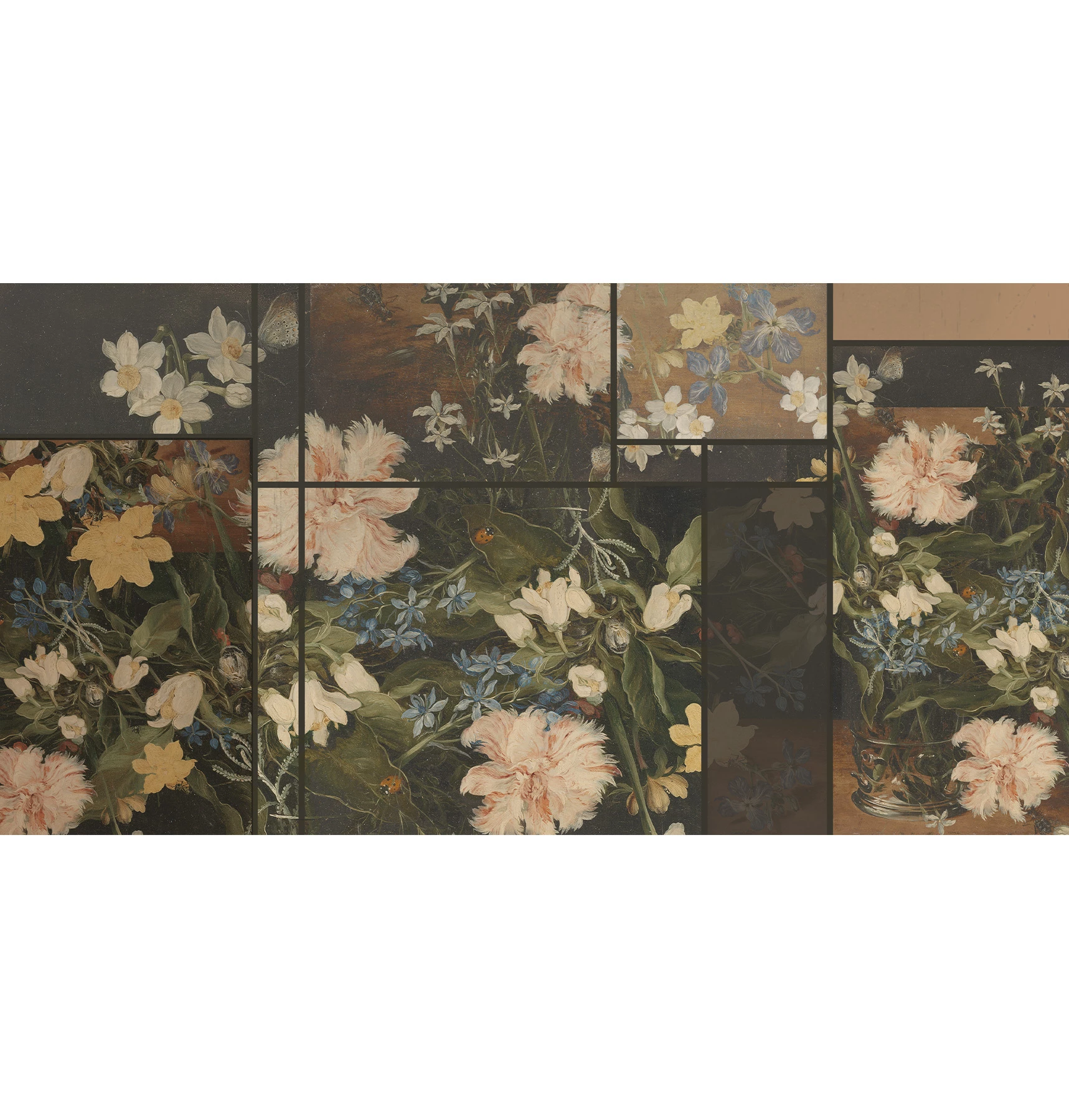 Papier peint Vintage Flowers