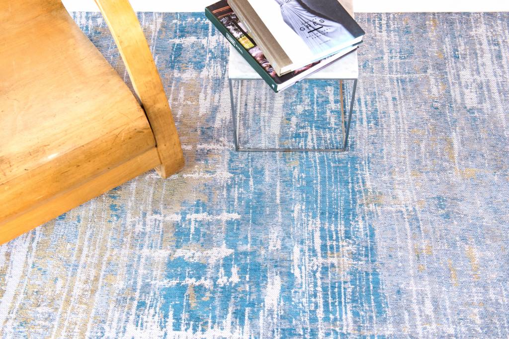 Long Island blauw tapijt | Maat: 170 × 240 cm