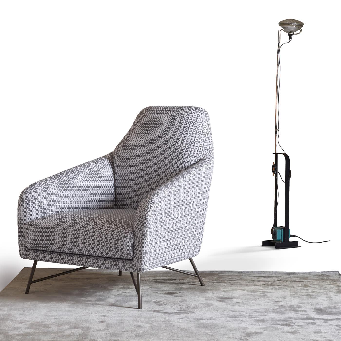 Fauteuil Wilma grise