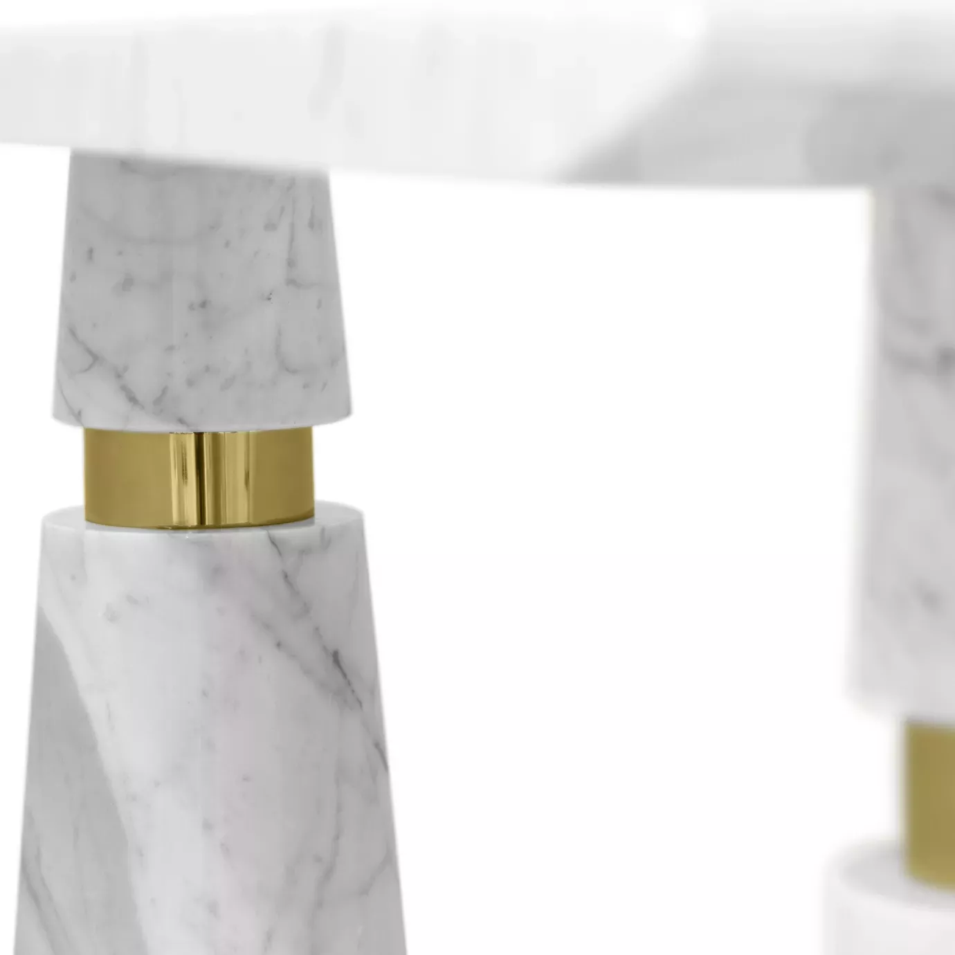Console Avalanche en marbre Carrara
