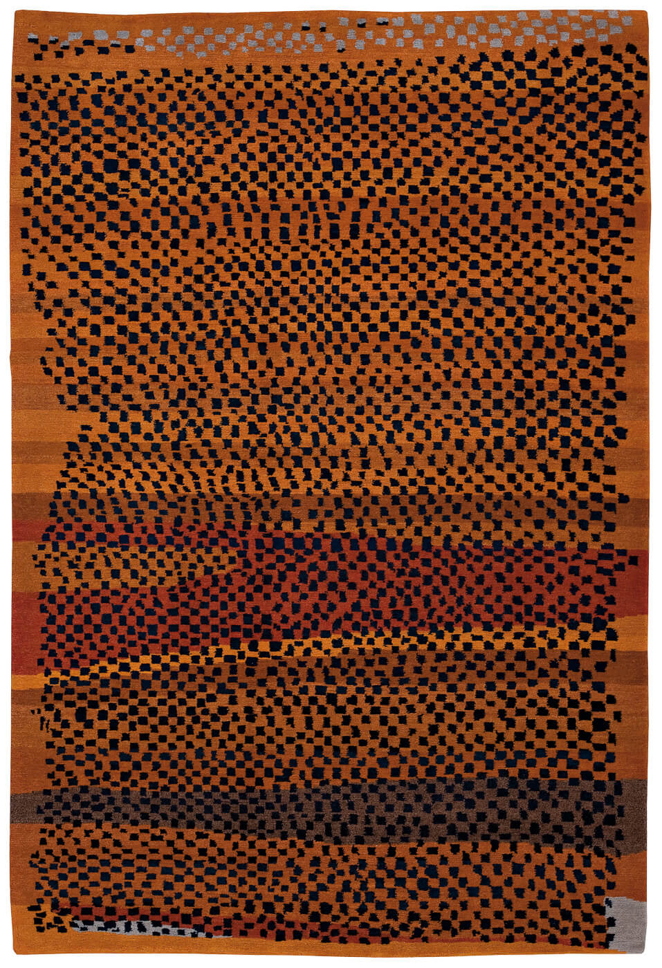 Vintage Checkerboard tapijt | Maat: 250 × 300 cm