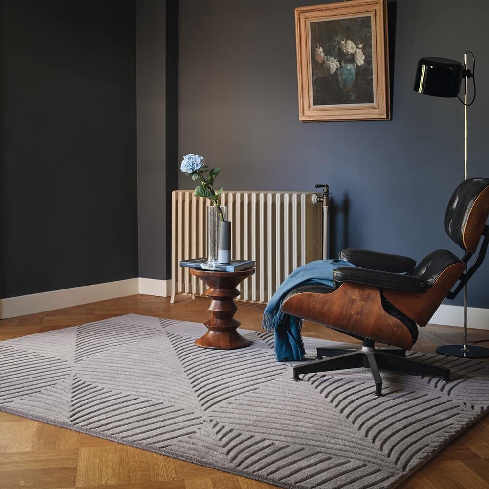 Tapis Folia gris | Taille: 200 × 280 cm