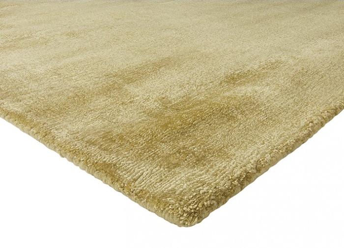 Tapis Shiny jaune handloom | Taille: 140 × 200 cm