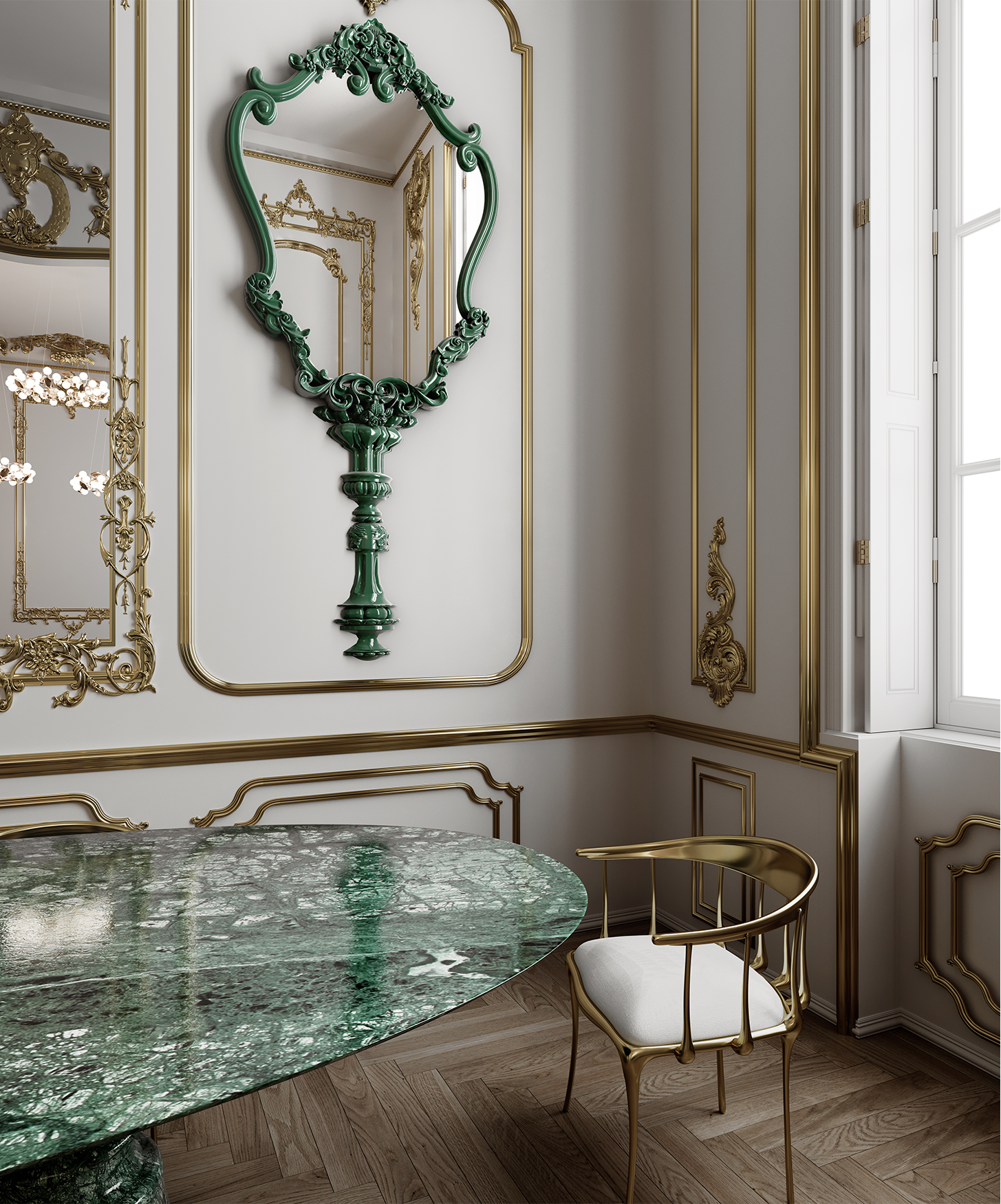 Miroir mural Theresa Regal