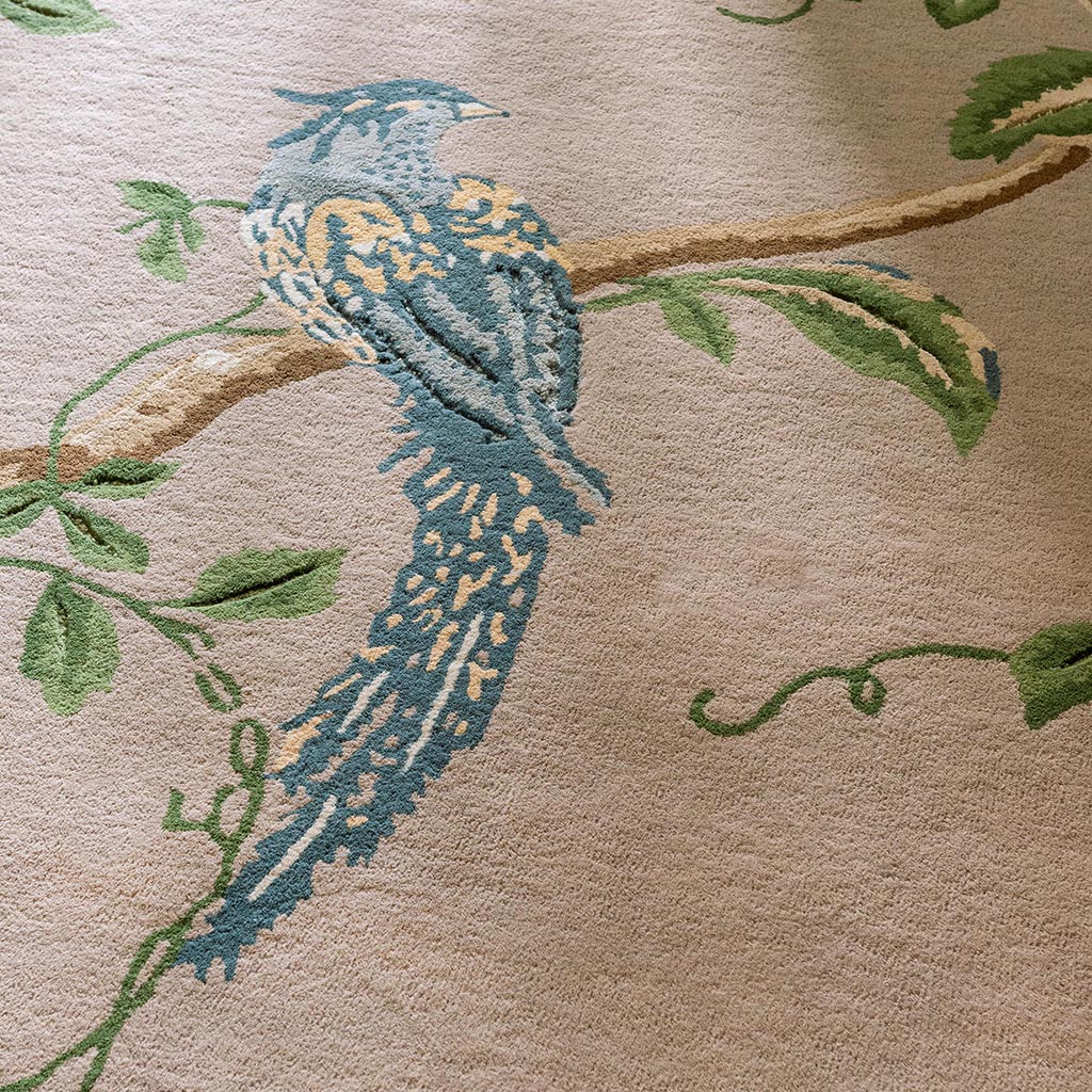 Summer Palace truffel zee vloerkleed