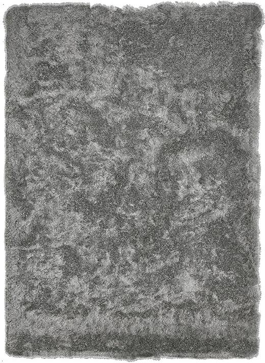 Aster shaggy grijs tapijt | Maat: 160 × 240 cm