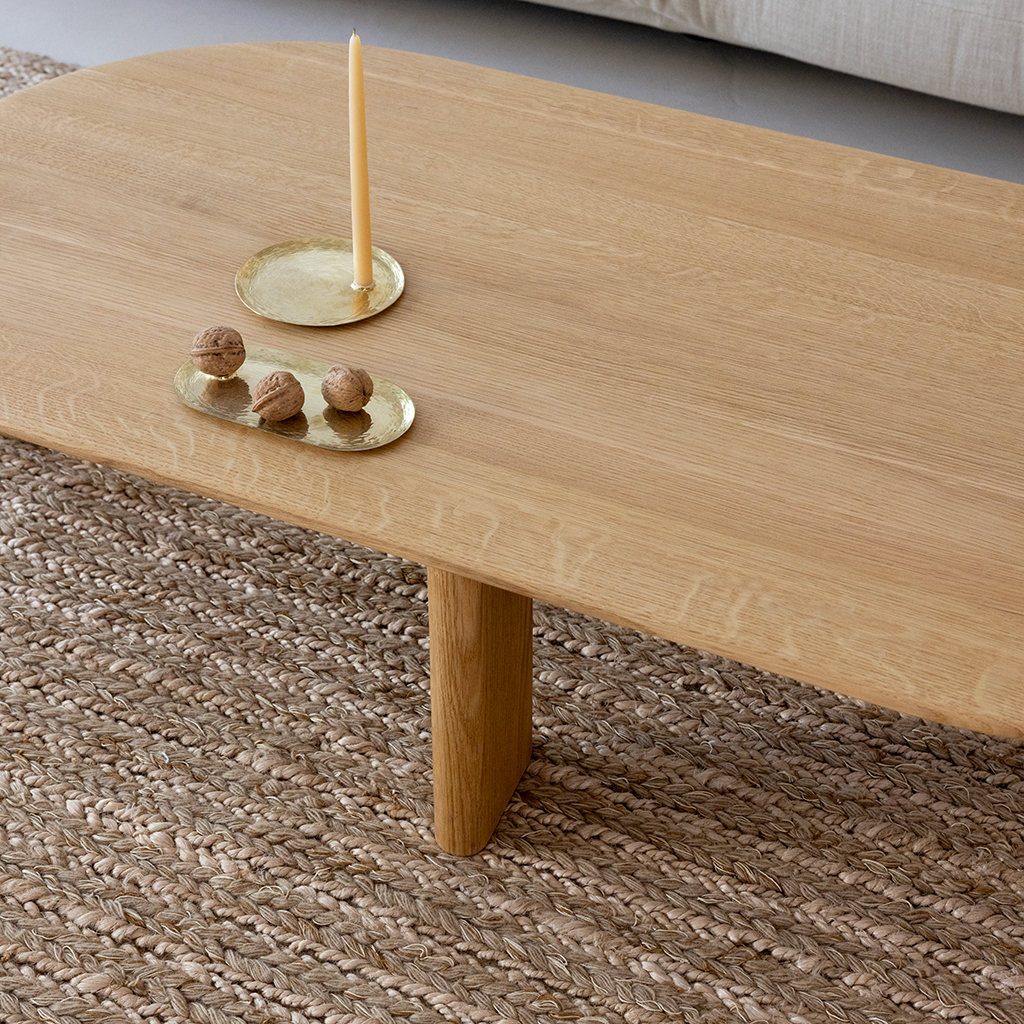 Craft Plait naturel vloerkleed | Maat: 200 × 280 cm