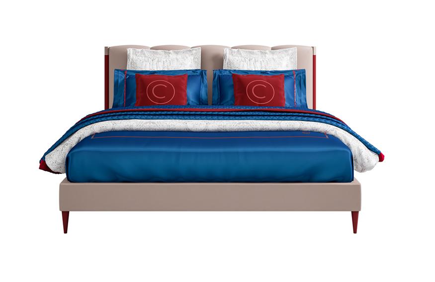 Bed met hoofdbord | Matrasmaat: 155 × 200 cm