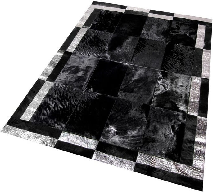Tapis en peau de vache Vrilissia | Taille: 200 × 280 cm