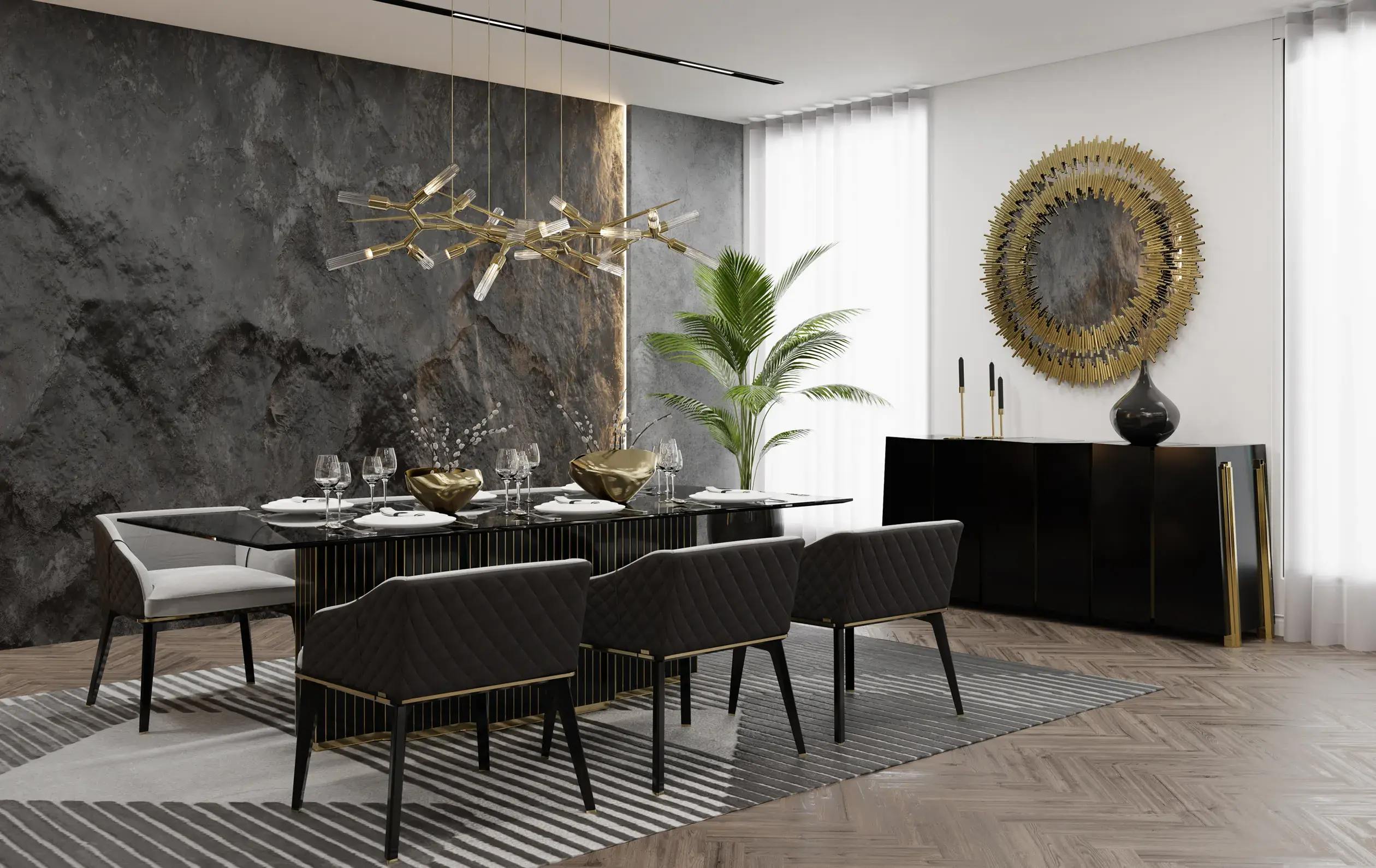 Miroir mural Grandeur - 2