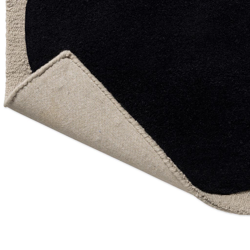 Tapis Spot Square bleu marine