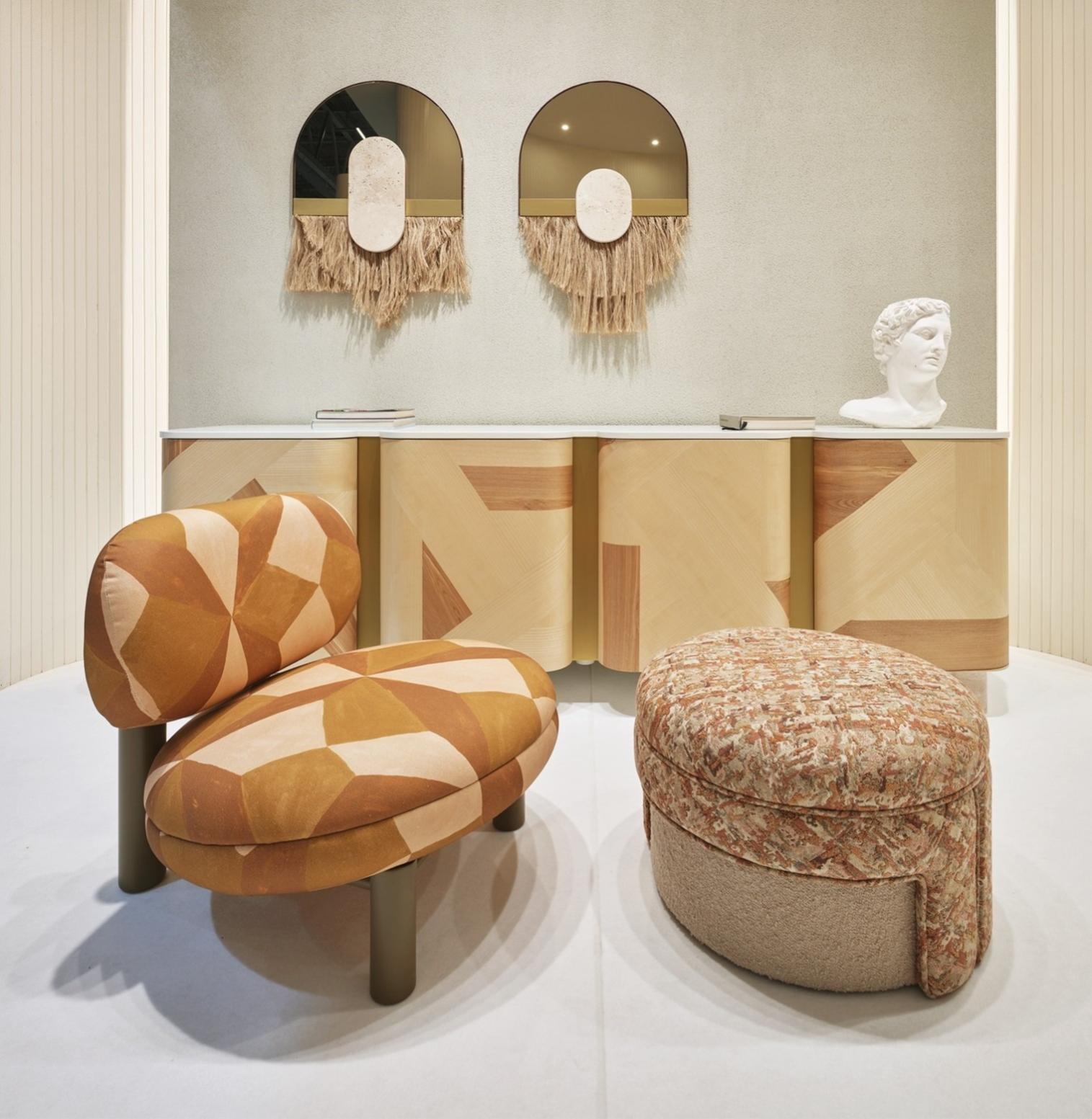 Miroir mural décoratif Souk Ecru Cream - 2