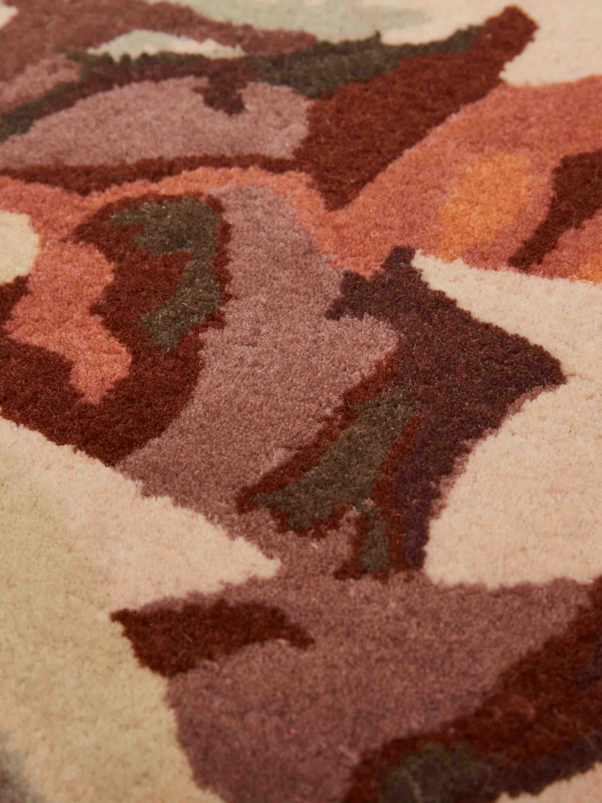 Complementare designer vloerkleed