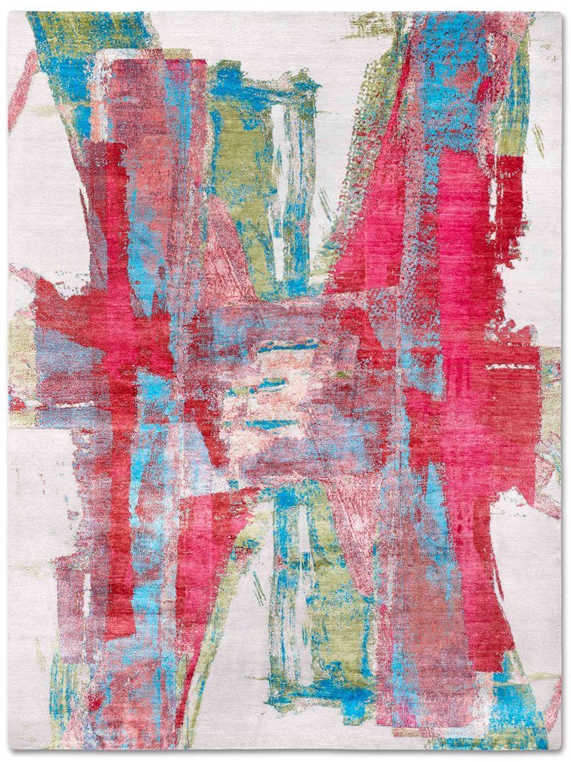 Beach Day handgemaakt luxe tapijt | Maat: 183 × 274 cm