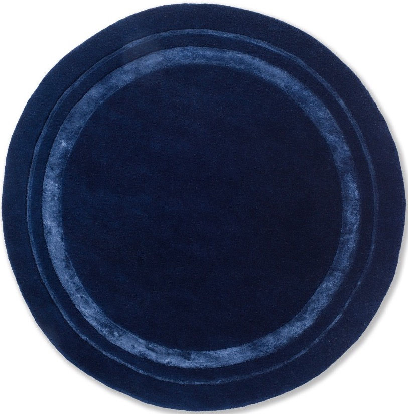 Tapis rond Redbrook minuit | Taille: Ø 200 cm