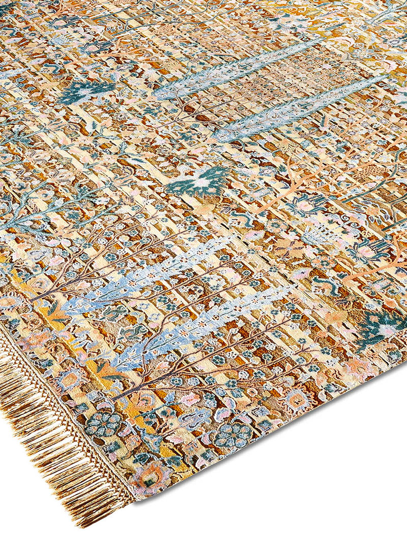 Tapis de luxe Pine Garden Gold